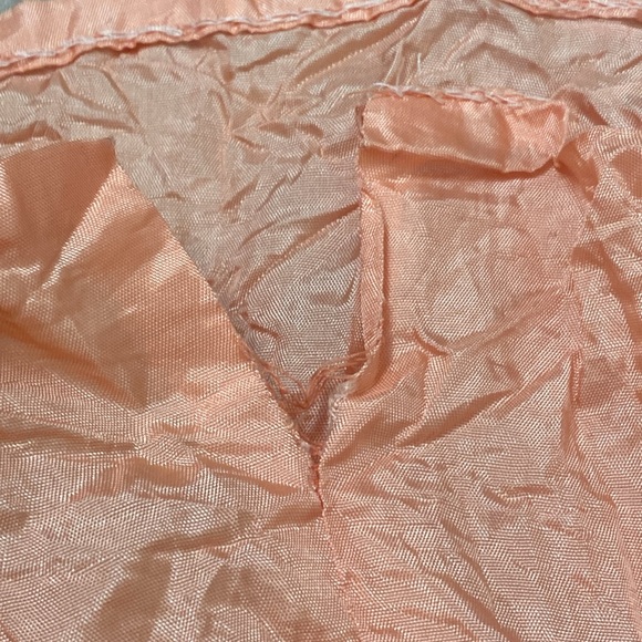 Vintage Algo-Ettes Ombré Peach Cream & Brown Floor Length Maxi Dress Size Size 5 - Picture 15 of 16